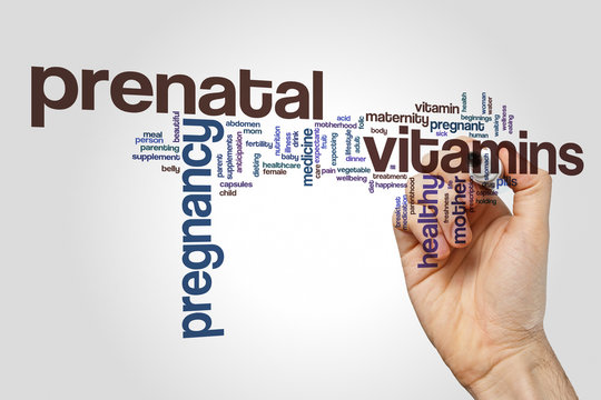 Prenatal Vitamins Word Cloud