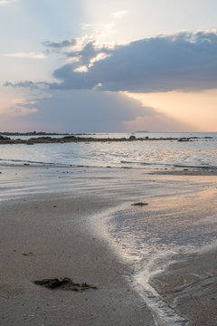 Sunset on the beach in Koh Lanta, Thailand