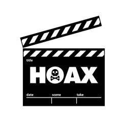 Obraz premium hoax movie icon