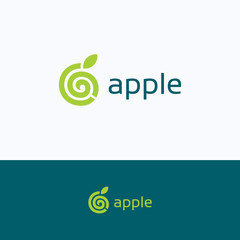 Apple spiral company logo