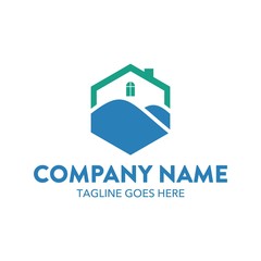 Landscape Unique Logo Template