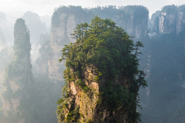 Zhangjiajie National Park, China. Avatar mountains