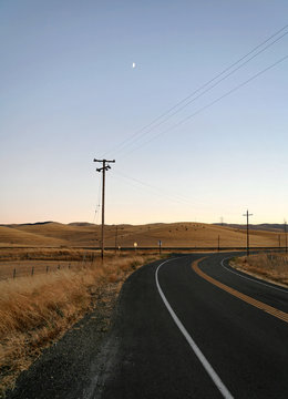 Late Afternoon on Patterson Road near Tracy California