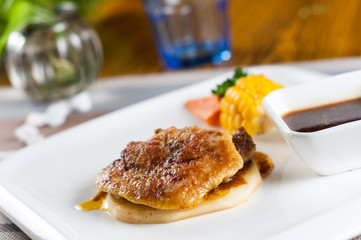 Pan-Fried Goose Liver