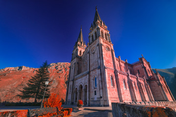 Sanctuary of Covadonga.Asturias.