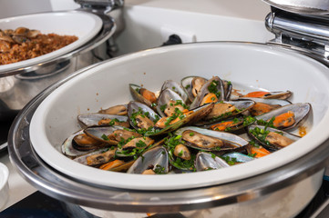 Steamed mussel