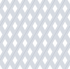 Seamless diamonds and lines pattern.