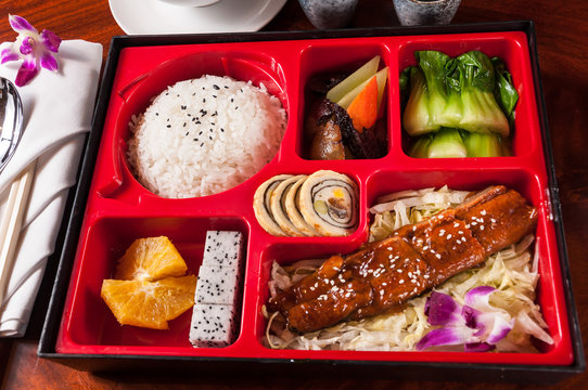 Roasted Eel Bento