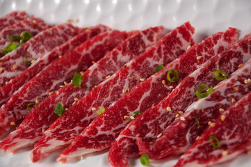 raw beef