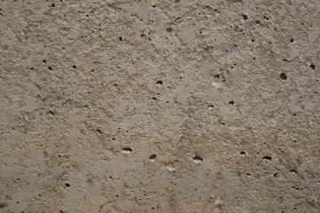 The texture of the concrete wall