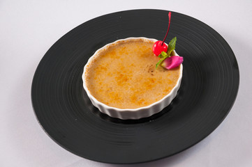 Earl Grey Tea crispy pudding