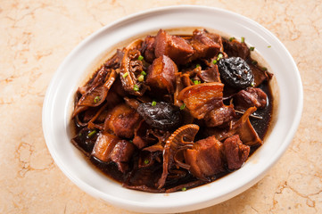 Braised Pork with Dried Bamboo Shoots