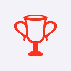champions cup icon stock vector illustration flat design