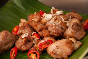 roasted chicken with lemongrass