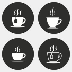 Tea icon set.