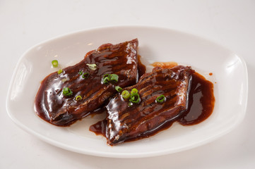 Braised Hairtail in Brown Sauce