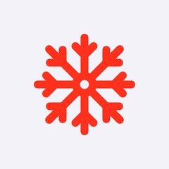 scresnowflake icon stock vector illustration flat design