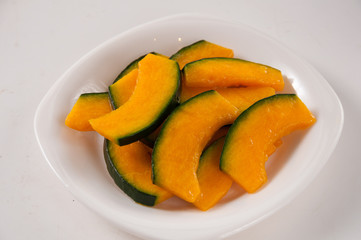 Stir fried pumpkin