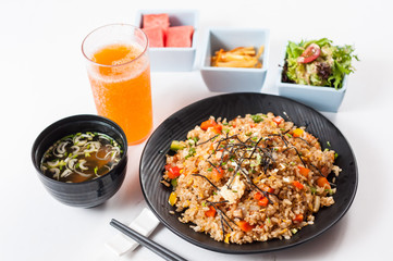 fried rice meal