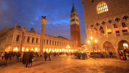 Venice and San Marco square, Italy