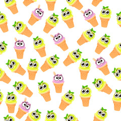 illustration of ice cream