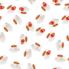 illustration of tea cup