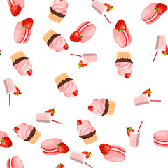 strawberry chocolate cake