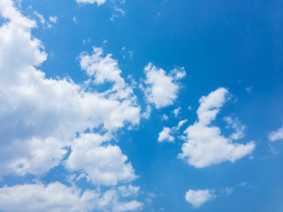 blue sky with clouds background.	