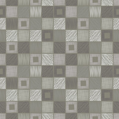 Seamless vector geometrical pattern, endless background with hand drawn textured geometric figures. Pastel Graphic illustration Template for wrapping, web backgrounds