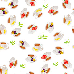 illustration of tea cup