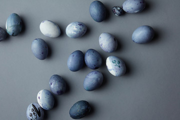 Colored Easter eggs