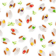 illustration of tea cup