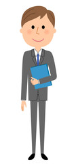 ビジネスマン　ファイル