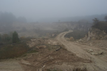 Fototapeta premium Jozefow, Kamieniolom.