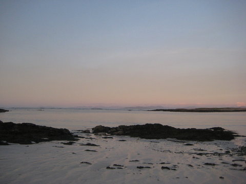 sunset sea