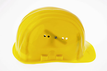 Fototapeta premium Bauhelm eines Bauarbeiters