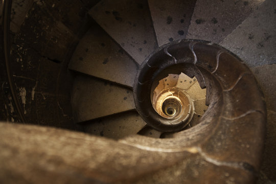 escalera de caracol