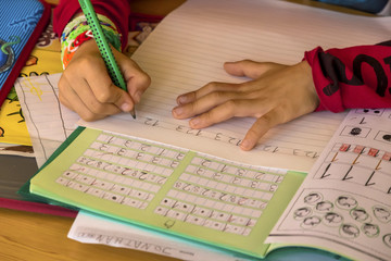 Lernen für die Hausübung © Gina Sanders