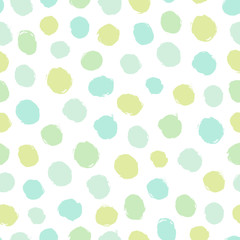 Grunge drops background. Vector hand drawn seamless pattern
