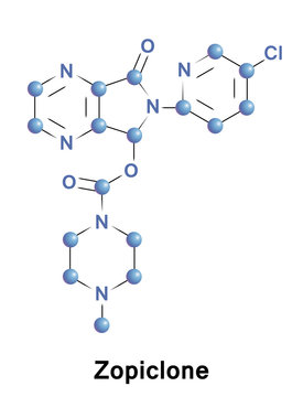 Zopiclone is a nonbenzodiazepine hypnotic agent used in the treatment of insomnia. It is a cyclopyrrolone, increasing a transmission of the neurotransmitter gamma-Aminobutyric acid in the CNS
