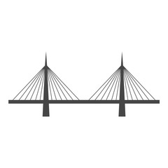 Bridge icon - vector Illustration