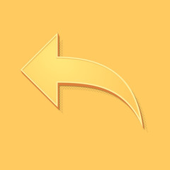 ikona vintage 3D z obrysem i cieniem © vempireart