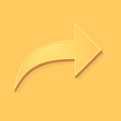 ikona vintage 3D z obrysem i cieniem © vempireart