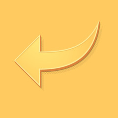 ikona vintage 3D z obrysem i cieniem © vempireart