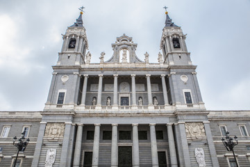 Fototapeta premium Cathedral of la Almudena, Spain