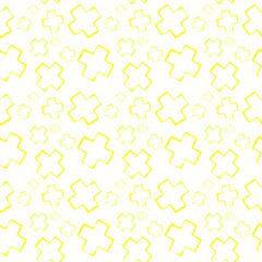 Seamless yellow square background.