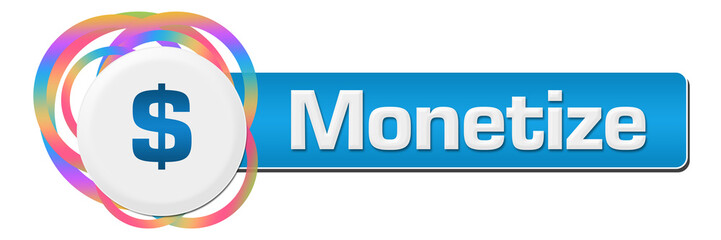 Monetize Random Colorful Rings Horizontal 