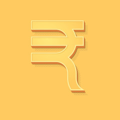 ikona vintage 3D z obrysem i cieniem © vempireart