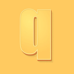 ikona vintage 3D z obrysem i cieniem © vempireart