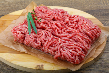 Minced beef